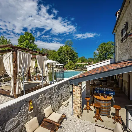Blazeni Miroslav Bulesic In Istria For 8 People With Private Heated Pool And Sauna Vila